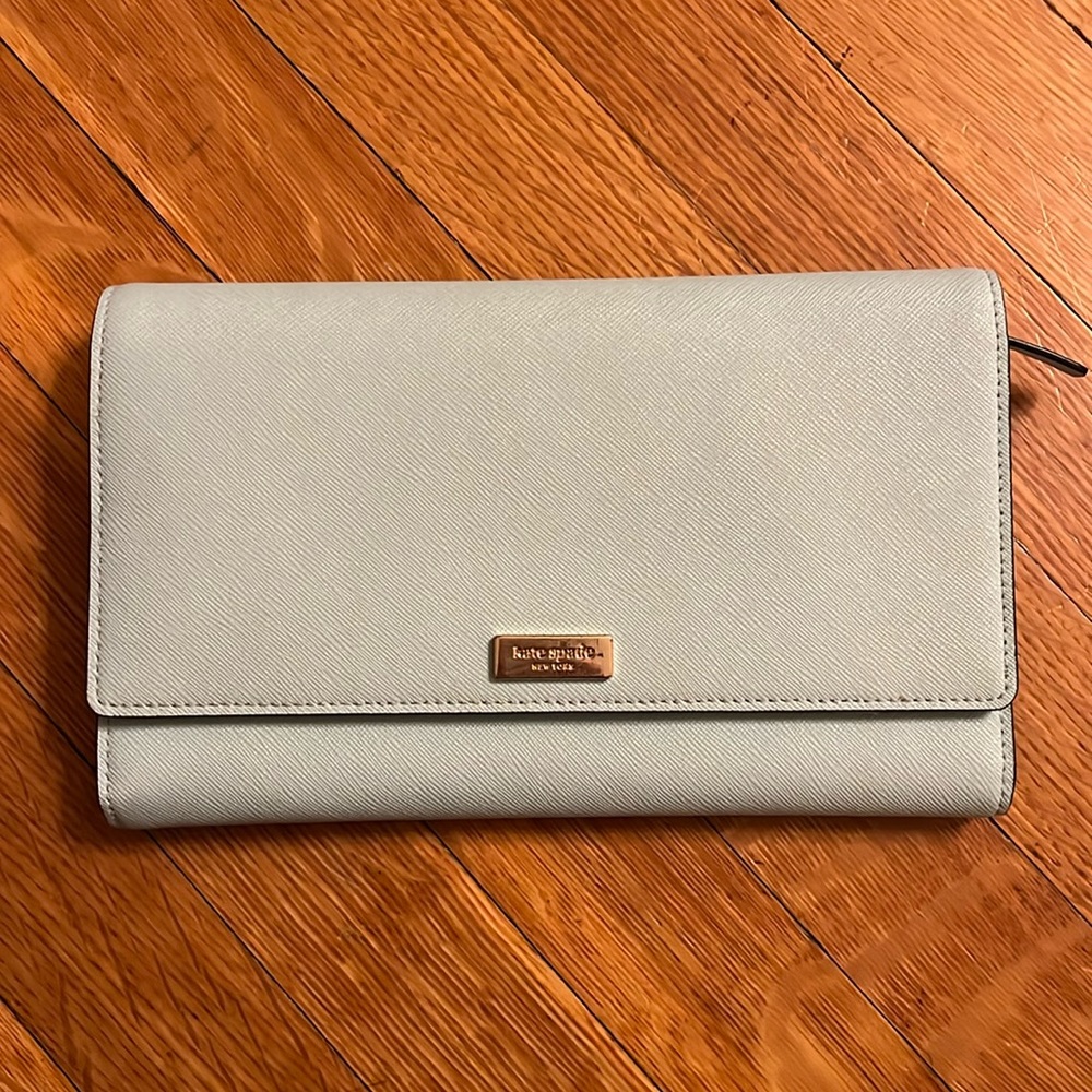 Baby Blue Kate Spade Clutch